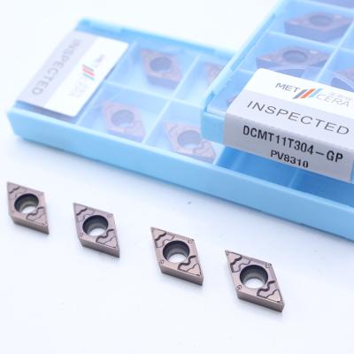 China DCMT070204 DCMT11T304 Carbide Turning Inserts, Carbide CNC Turning Inserts in GP chip breaker for sale