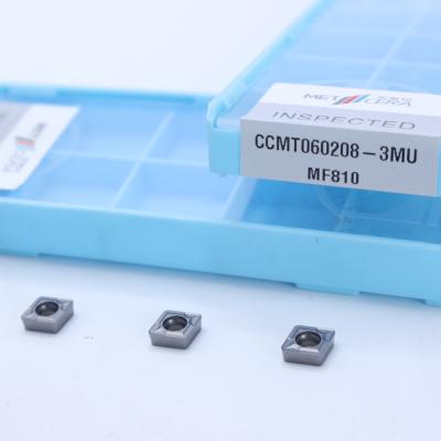 China CCMT06 CCMT09 CCMT12 Carbide Turning Insert Positief Insert met 3MU Halffabricate Chipbreaker Hardness HRA91.8 Te koop