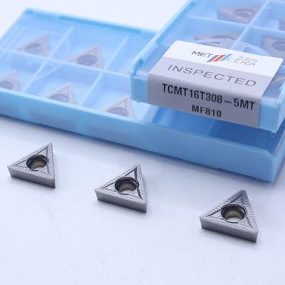 China TCMT11 TCMT16 Carbide Turning Insert with 5MT Chipbreaker for steel, alloy steel,stainless steel for sale