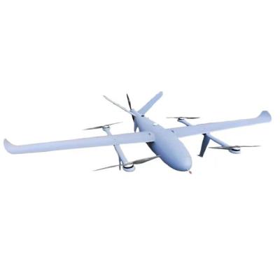 China Ultra Customizable Carbon Fiber Long Strength Fixed Wing Electric Vertical Lifting UAV for sale