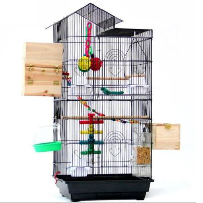 China Viable Bird Cages For Sale Birds Breeding Buy Wholesale Black Metal Wire Bird Cage Large for sale