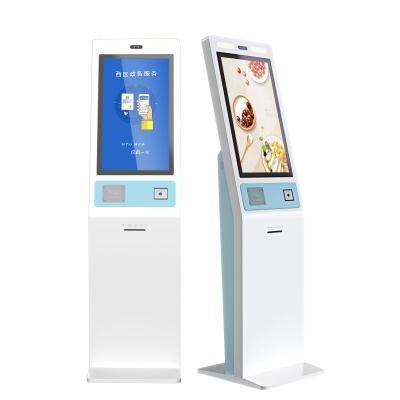 China Indoor Ticket Printing Touch Screen Self Ticket Collect Postal Self Service Touch Screen Kiosk Self Service Kiosk for sale