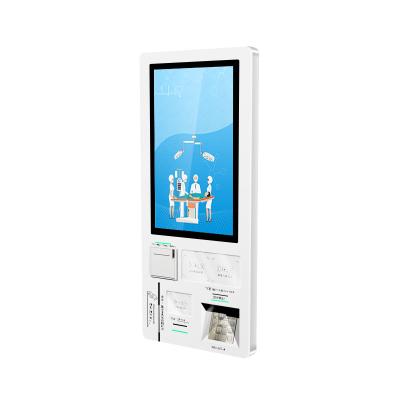 China Wall Mounted Service Kiosk Self Service Kiosk Self Pay SDK Order Self Service Machine Self Service Terminal for sale