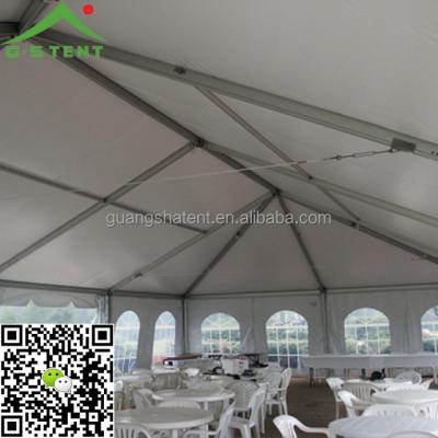 China GSLZ-6J-10 Luxury Party Frame Wedding Tent For Resort For 200 People for sale