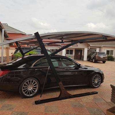 China Hot Selling Metal Aluminum Alloy Frame Material GSP-3 Single Carport for sale