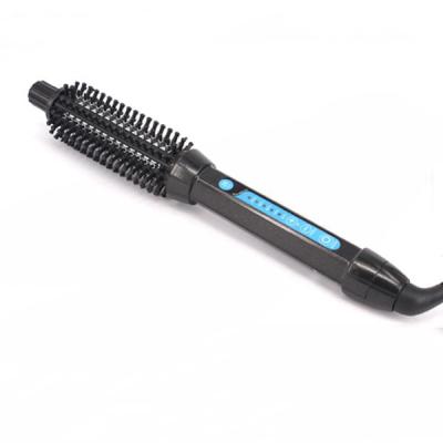 China Outdoor New Design Best Price 3 in 1 Hair Straightener Brush Hair Roller Curler Brush for sale