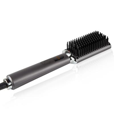 China NEW Household Electric Hair Straightening Brush Brush Ionic Hair Straightener for sale