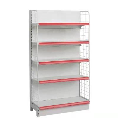 China Latest Single Sided Diversified Designs Custom Personalized Supermarket Shelf Display Rack for sale