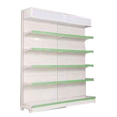 China Euro Beauty Products New Design Single Sided Style Supermarket Shelf Display Rack for sale