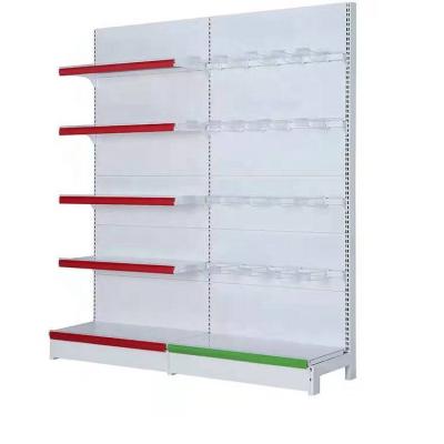 China Best Quality Single Sided China Supplier Fashion Attractive Fashion Supermarket Shelves for sale