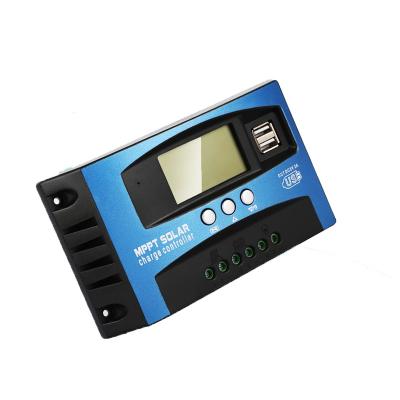 China Charger Controller MPPT Solar Charge Controller 30A Auto Focus Tracking Solar Panel Regulator with LCD Display Dual USB Port Charge Controller for sale