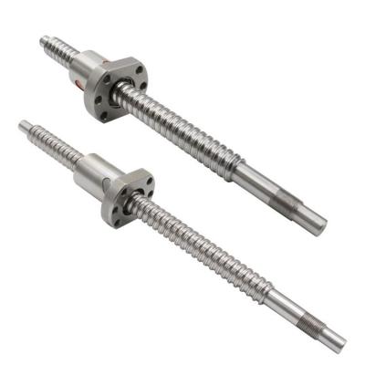 China High Accuracy OEM Wholesale Stainless Steel Rod Lead Cnc Ball Screw China Egypt Video Long Miniature 1605 C3 TBI Ball Screw Nut for sale