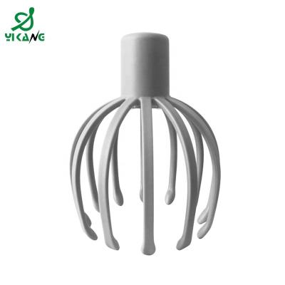 China Grey Rechargeable Scalp Massager Relaxation Electric Octopus Claw Scalp Massager for sale