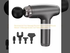 Revolutionize Your Massage Routine with Five-Head Muscle Relaxer 3 Massage Modes User Manual Included