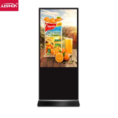 China Hot Selling Indoor Kiosk Indoor Interactive LCD Display 43 Inch Floor Stand Digital Touch Screen Advertising Billboard For Restaurant for sale