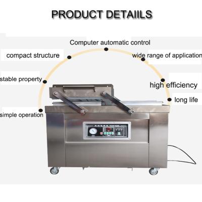 China Automatic Large Double Chamber Vacuum Packing Machine or Vacuum Packer for sale