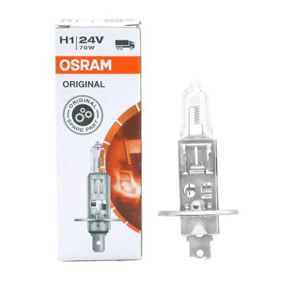 China ORIGINAL Halogen Headlight Lamp 64155-OSRAM LINE H1 24V 70W P14.5s Made In Germany Original Retail Box Halogen Bulbs For Truck for sale