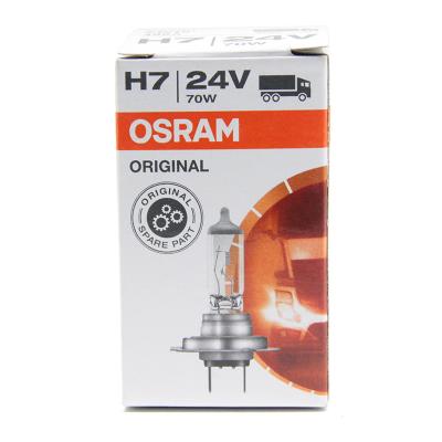 China ORIGINAL H7 OEM Quality Halogen Headlight Lamp 64215-H7 OSRAM LINE For Trucks 24V 70W PX26d Halogen Bulbs Made In Germany for sale