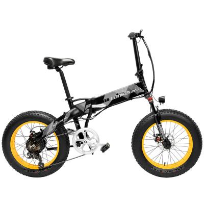 China LANKELEISI X2000PLUS Aluminum Alloy Vintage Electric Bike Fat Tire Electric Bicycle For Adults 20 Inch Motor 48V 1000W 10AH Li-ion Battery Bike for sale