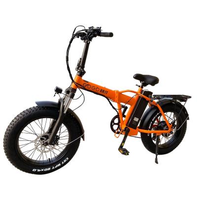 China Free Shipping GOGOBEST Aluminum Alloy GF300 Folding Motor City Off Road Mountain Electric Bicycle 1000W Tire Electric Bike 48V 12.5AH Ebike Wholesale for sale