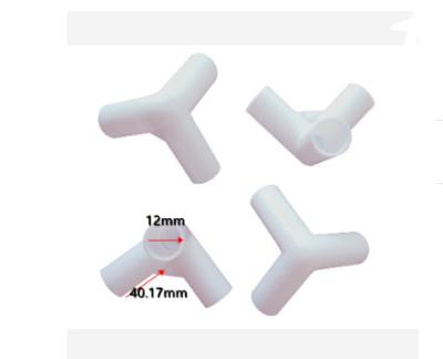 China Eco - Friendly 16mm 3 Way Plastic Tent Tube Connector for sale