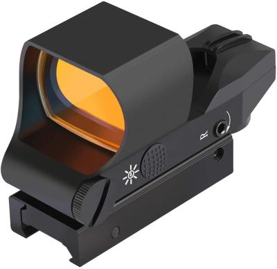 China Reflective HD108 aluminum alloy red spot sight, multi aperture system, with picatinine rail installation for sale