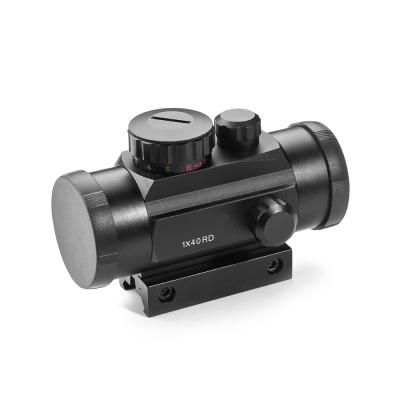 China HY Hunting Dot Sight Red 1X40RD 11mm/20mm Mounts Riflescope Riflescope Scope Rail Mount Collimator RD1X40 for sale