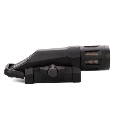 China HY Aluminum Alloy White LED 800 Lumen Tactical Rifle Flashlight Fit 20mm Picatinny Rail Swivel Sling for sale