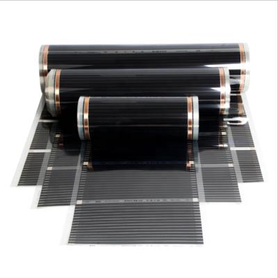 China Underfloor Heating Controls System Infrared Carbon Electric Heating Film Under Laminate Floor Heating for sale