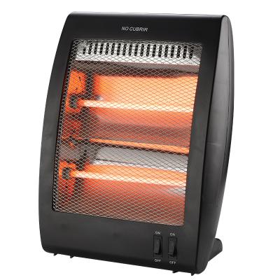 China Hotel Wholesale 400W/800W Airspace Mini Fan Room Portable Electric Halogen Infrared Quartz Heater For Room Home for sale