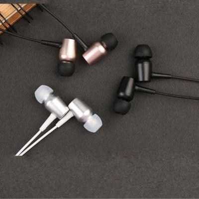 China 3.5mm metal In-ear mobile phone earbud type c metal wired headphone earpiece with microphone for sale