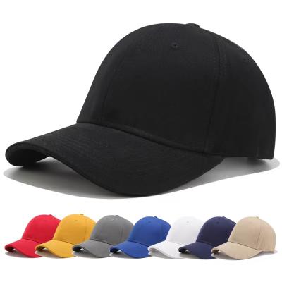 China European and American COMMON cotton hot-selling baseball caps for men and women, simple sunscreen caps.gorras for sale