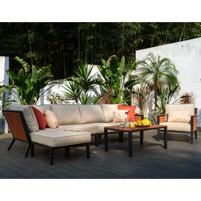 China New Weather Bargain Price Heavy Duty Type Sofa Seating Furniture Set For Patio for sale