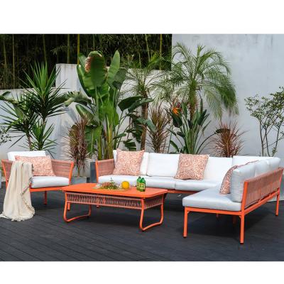 China Good Quality 2021 Good Quality Weather Resistant Modern Newcomers Sofa Set Furniture for sale