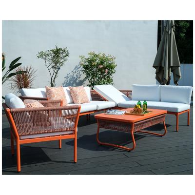 China Weather Resistant Factory Sale Various Outdoor Furniture Sets Waterproof Luxury Outdoor Sofa Set for sale