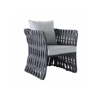 China Waterproof Outdoor Furniture Hot Sale 5 Piece Woven Lounge Chair Outdoor Discussion Group For Patio And Garden for sale