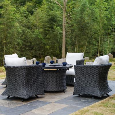 China 2021 Weather Resistant High End Outdoor Patio Garden Furniture Set for sale