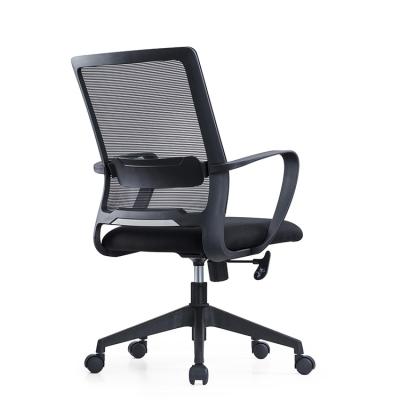 China Ori 042B Best Selling Adjustable Simple Black View Ergonomic Office Chair (Height) Swivel Lifting Mesh Chair With Casters for sale