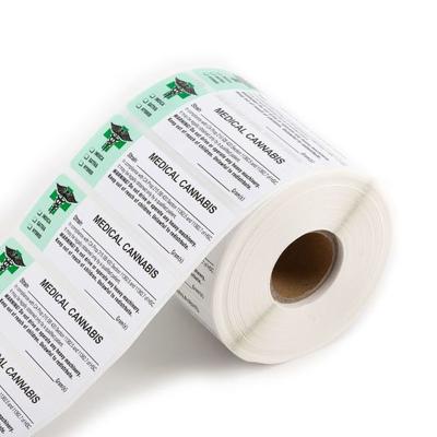 China Custom Printing Barcode Wholesale Price Rx Medicine Label Sticker for sale