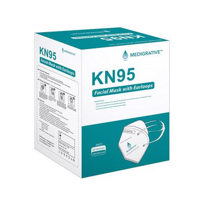 China Factory Price Recyclable Custom Medical Kn95 Mask Storage Production Box 50 for sale