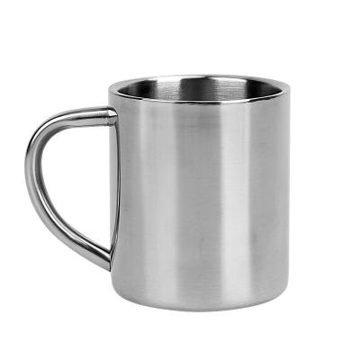 China 200ML/450ML Double Wall Stainless Steel Coffee Cup Viable Cup Beverage Cup Coffee Tea Hot Beer Mug for sale