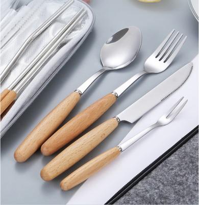 China Hot Selling Sustainable High Quality Household Stainless Steel Cutlery 7 Piece Set For Sale for sale