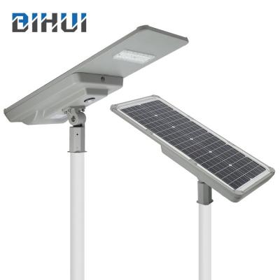 China Road Ip66 Aluminum Waterproof Outdoor Solar LED Street Light 30w 40w 50w 60w 80w 100w DC 12V 24V for sale