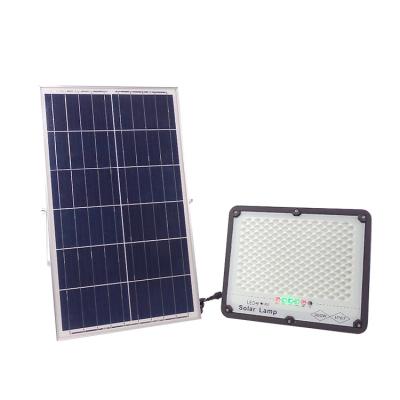 China Polysilicon Ip67 Waterproof Warm White 50 100 200 Outdoor Garden Led Flood Light 300 Watt Solar Power for sale