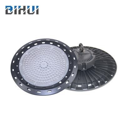 China Warehouse Factory Warehouse Matrix Cast Aluminum Ip65 Waterproof 100w 150w 200w Led UFO High Bay Light for sale