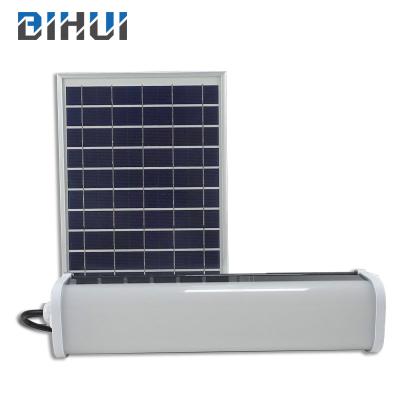 China Garden New Design PC Remote Control PP Waterproof Ip65 Outdoor 30w 60w Led Solar Tri-proof Light for sale