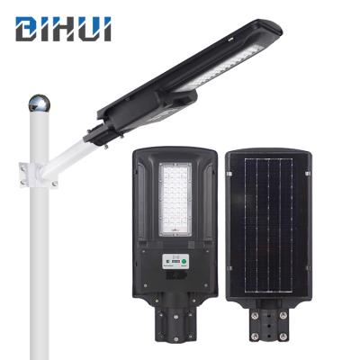 China Road Ip65 60w 120w 150w Waterproof All Outdoor Yard In One Integrated Led Solar Street Light for sale