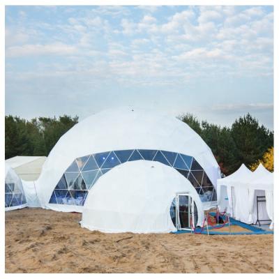 China Cold Weather 6m Polyethylene Waterproof UV Treated Cover 8m 10m Air Out PVC Plastic Custom Event Prefab Tent Clear Dome for sale