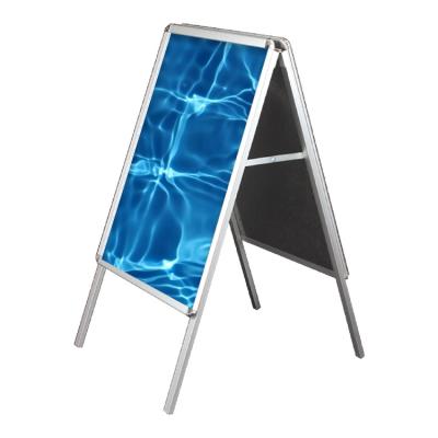 China Easy Install Double Side A View Sign A1 Custom Cheap Aluminum Trade Show Poster Holder for sale