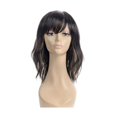 China African Hairstyles Spring Curl Fashion Synthetic Full Head Wig for sale